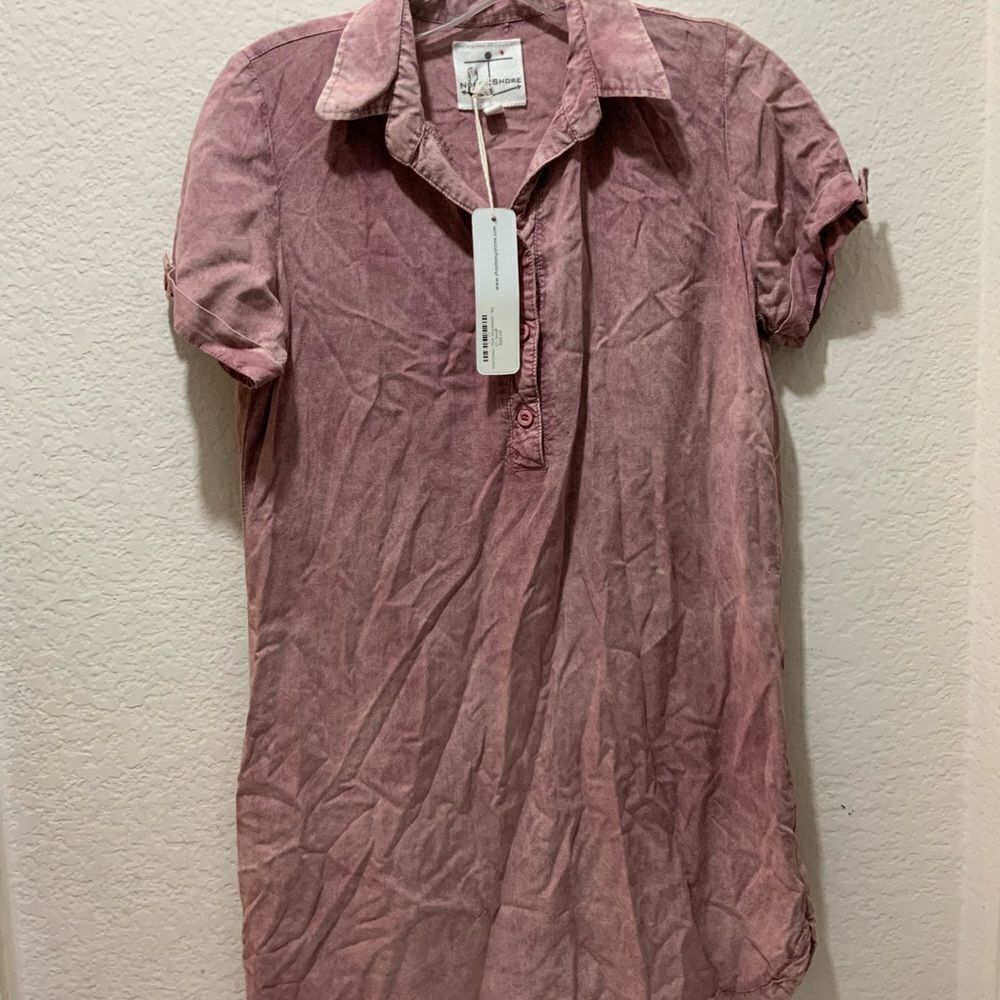New with tags  North Shore  shirt dress size  S women